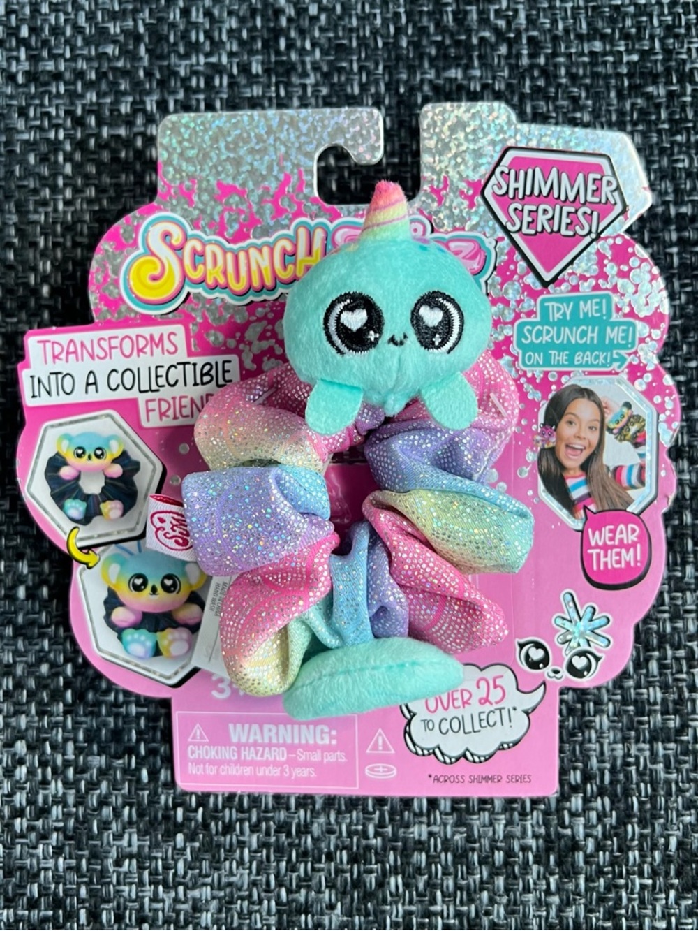 NWT Scrunchmiez Shimmer Scrunchie